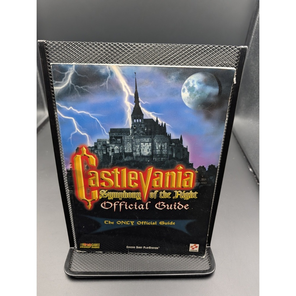Castlevania Symphony Of The Night Official Guide Strategy Guide 1997 Brady Games